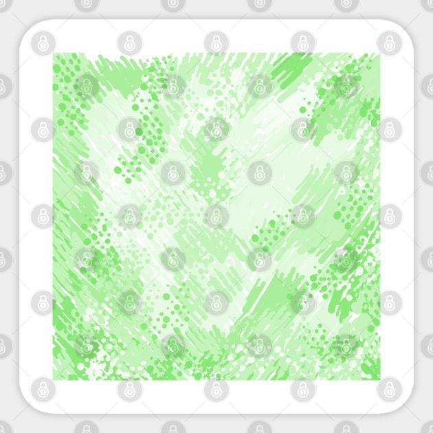 Green Abstracts Sticker by jen28